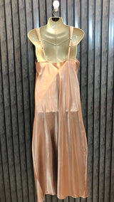 Chest 19  Length 49  Fabric silk Fashion Forward Maxi Dresses