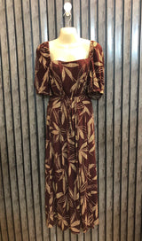 Chest large  Length 47  Fabric chiffon Chic & Elegant Maxi Dresses