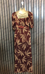 Chest large  Length 47  Fabric chiffon Chic & Elegant Maxi Dresses