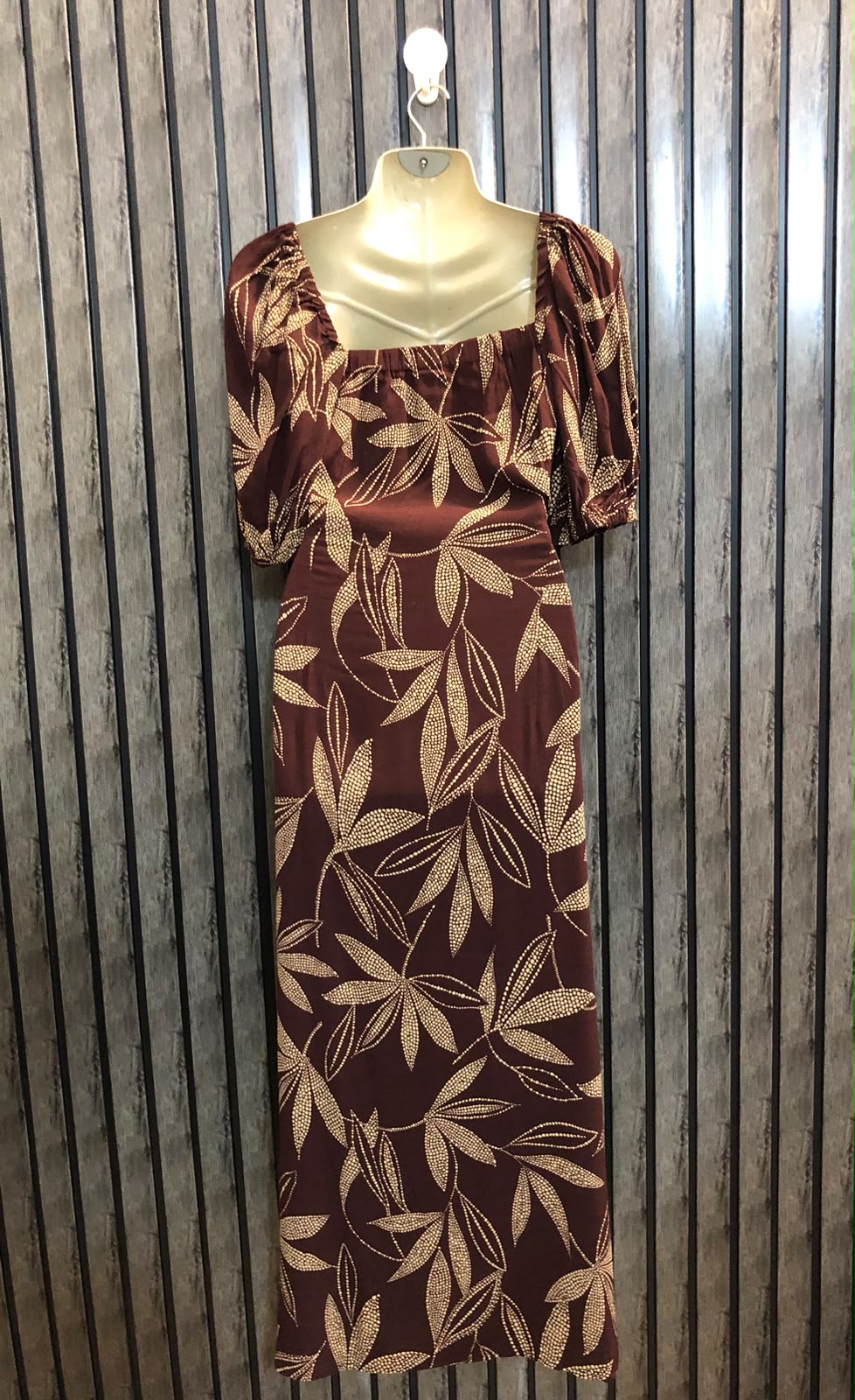 Chest large  Length 47  Fabric chiffon Chic & Elegant Maxi Dresses