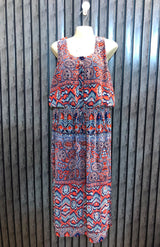 Chest 21  Length 46  Fabric chiffon Designer Ladies Maxi Collection