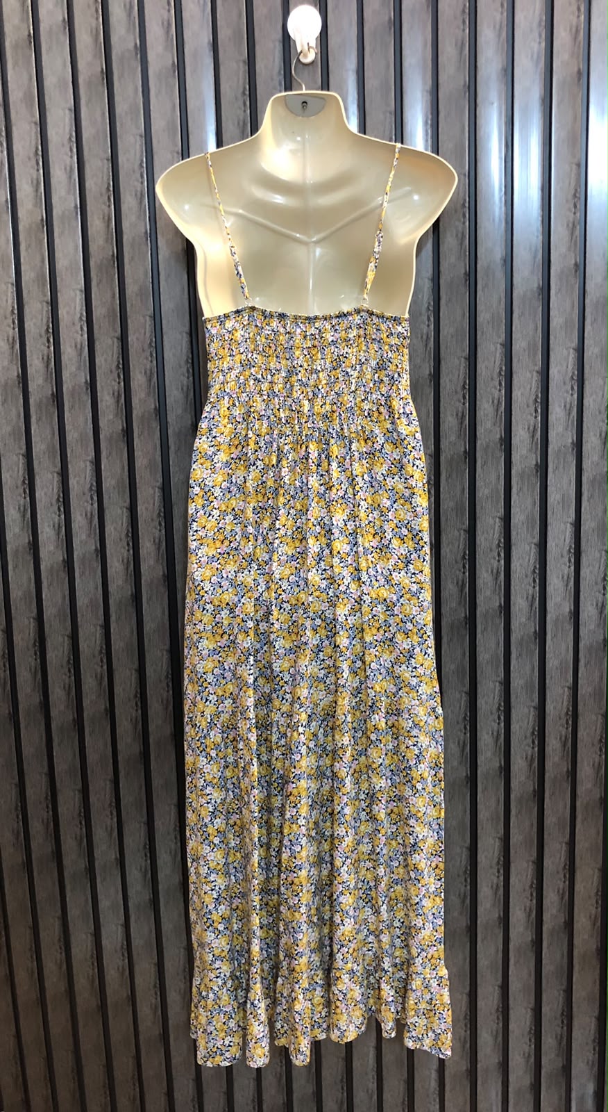 Chest 19  Length 48   Fabric Linen Exclusive Long Dress Fashion