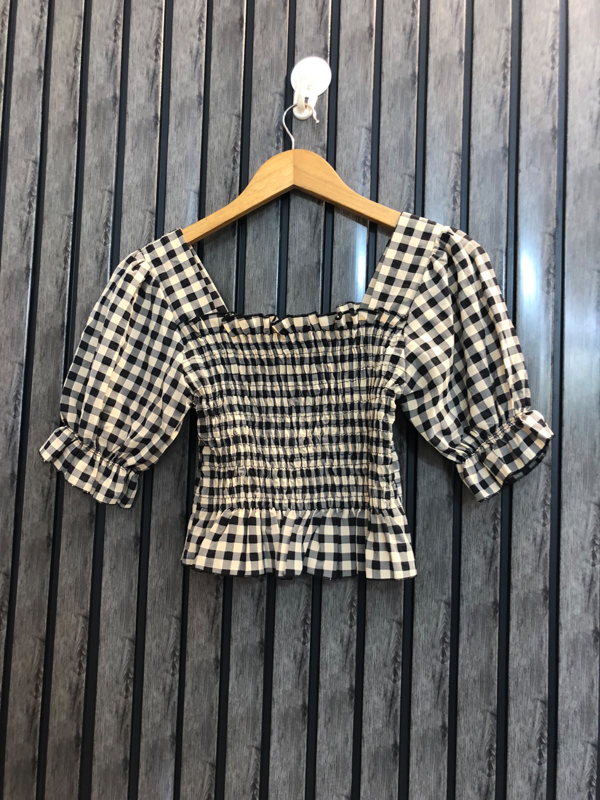 Chest Small  Length 14  Fabric Cotton Silk Women's Crop Top