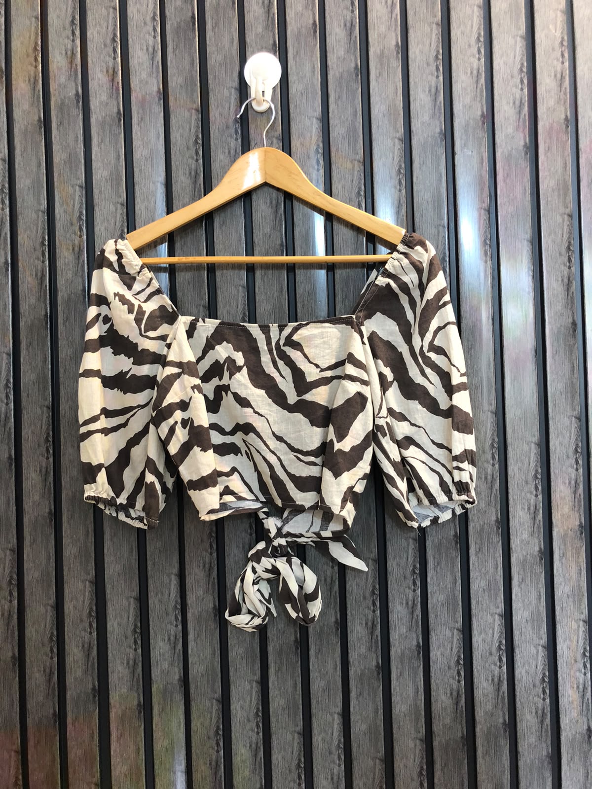 Chest Small  Length 10  Fabric Cotton Premium Women's Crop Top