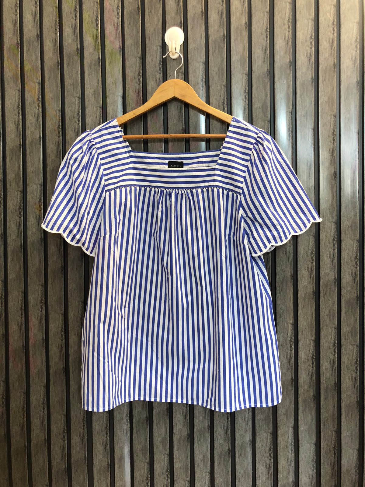 Chest 21  Length 26  Fabric Cotton Women's Designer Half Sleeves Top