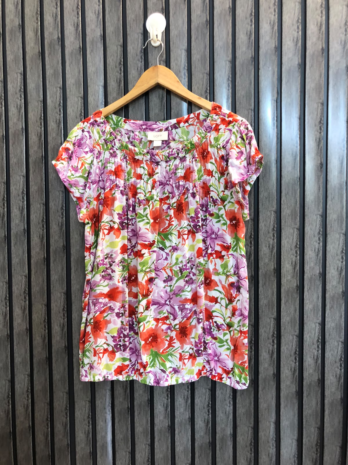 Chest 22  Length 24  Fabric Linen Women's Daily Wear Half Sleeves Top