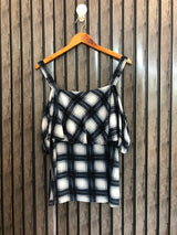 Chest 19  Length 24  Fabric Linen Women's Quality fashion Top