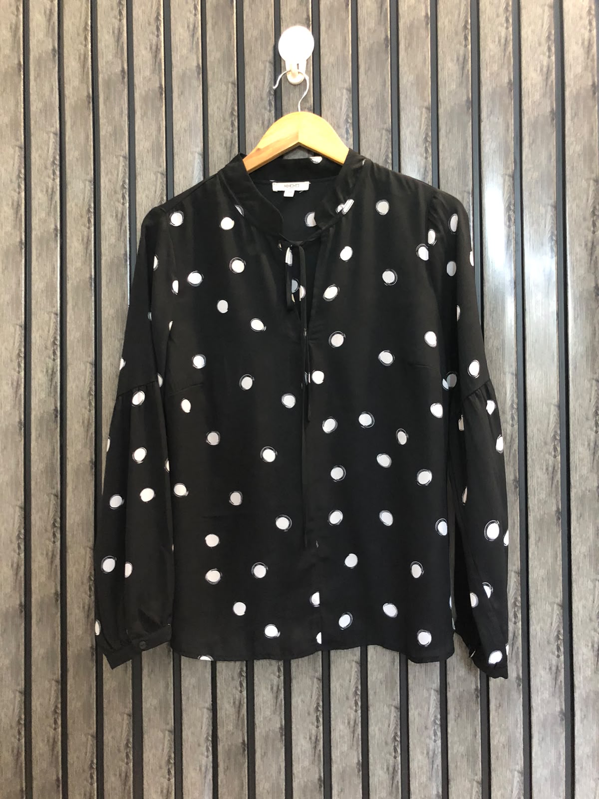 Chest 18  Lenght 23  Fabric chiffon Fashionable Western Full Sleeve Tops