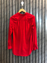 Chest 16  Lenght 26 TO 27  Fabric Linen Casual Western Full Sleeve Tops for Women