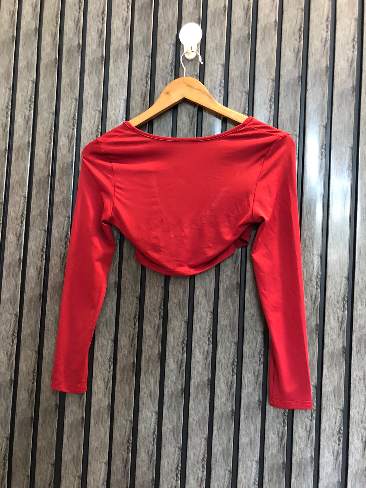 Chest 17  Lenght 9  Fabric silk jersey Elegant Women's Full Sleeve Tops Collection