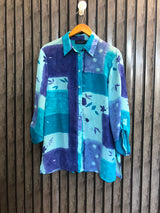 Chest 19  Lenght 28  Fabric chiffon Trendy Long Sleeve Tops for Women