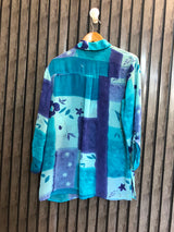 Chest 19  Lenght 28  Fabric chiffon Trendy Long Sleeve Tops for Women