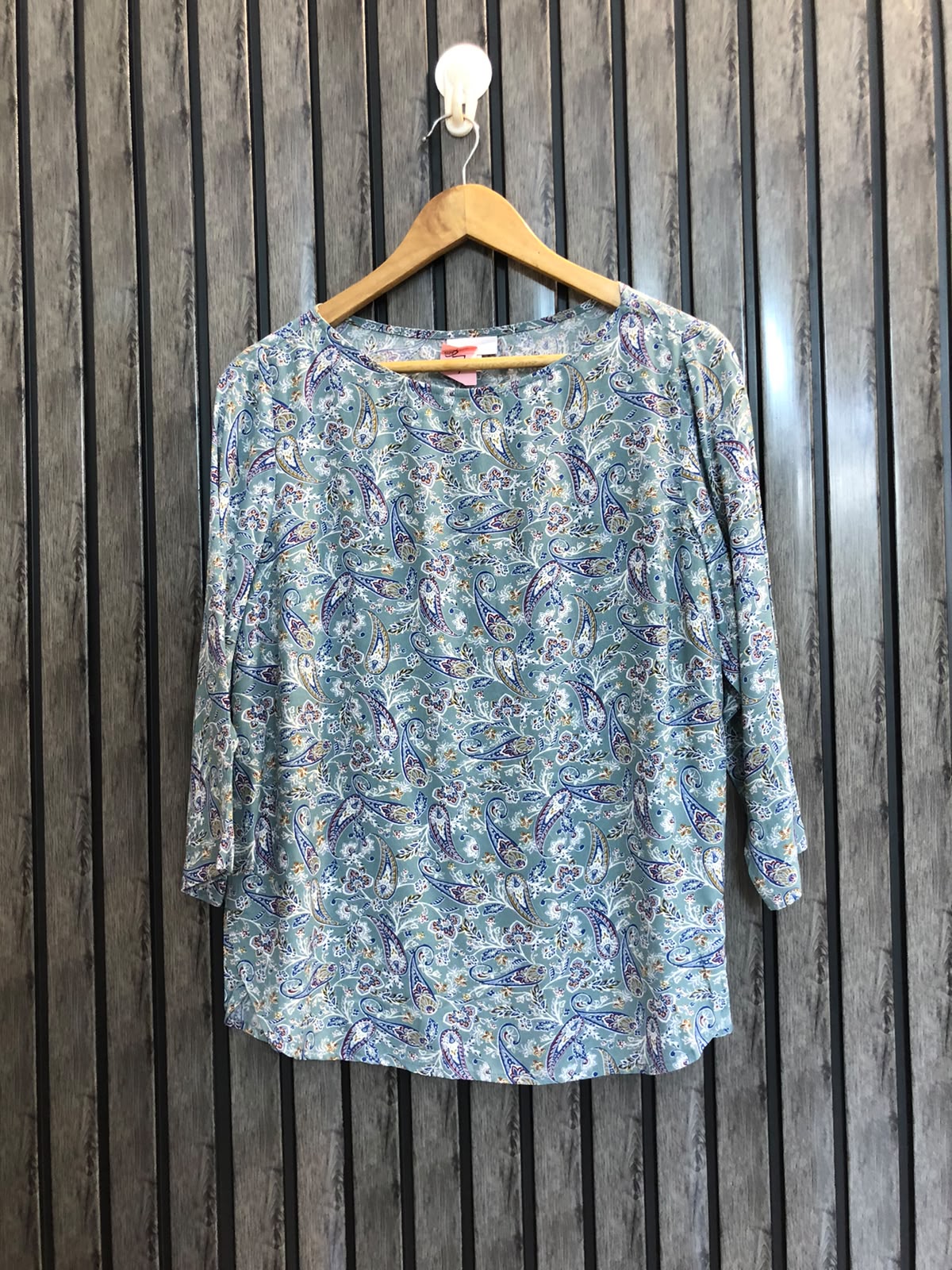 Chest 18  Lenght 23  Fabric chiffon Classic Women's Full Sleeve Tops