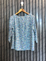 Chest 18  Lenght 23  Fabric chiffon Classic Women's Full Sleeve Tops