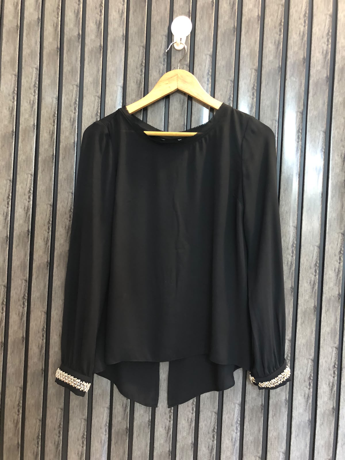 Chest 16.5  Lenght 20 to 23  Fabric chiffon Women's Elegant Western Tops