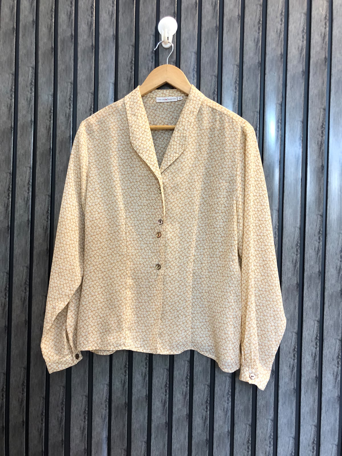 Chest 19  Lenght 22  Fabric chiffon Women's Slim Fit Full Sleeve Tops