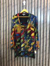 Chest 18  Length 29  Fabric Net Western Top