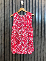 Chest 24  Length 28  Fabric Rayon Wetern Sleeveless Top