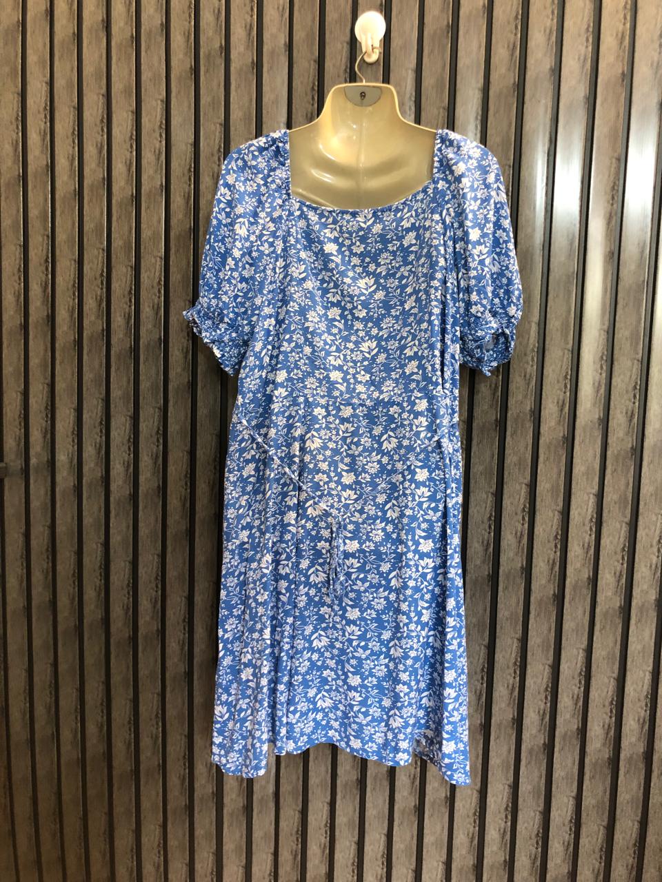 Chest 21  Length 35  Fabric linen Branded Mini Dresses