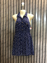 Chest 18  Length 30  Fabric linen Women's Mini Dress Collection