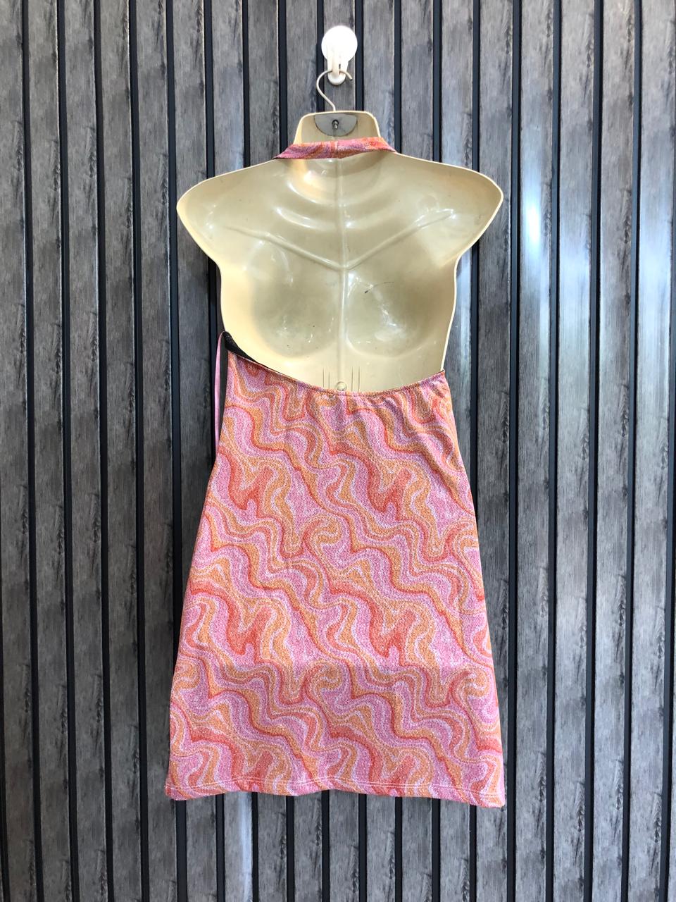 Chest medium  Length 28  Fabric silk jersey Branded Mini Dresses for Women