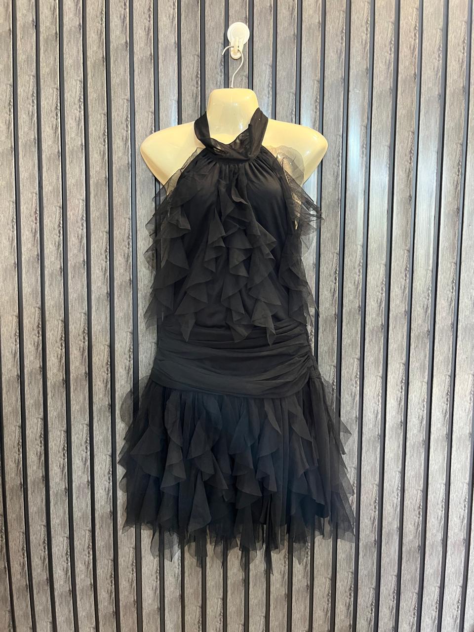 Chest small  Length 35  Fabric net Premium Ladies Mini Dresses Collection