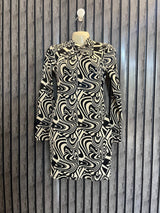 Chest 19  Length 30  Fabric silk jersey Western Mini Dresses for Modern Women