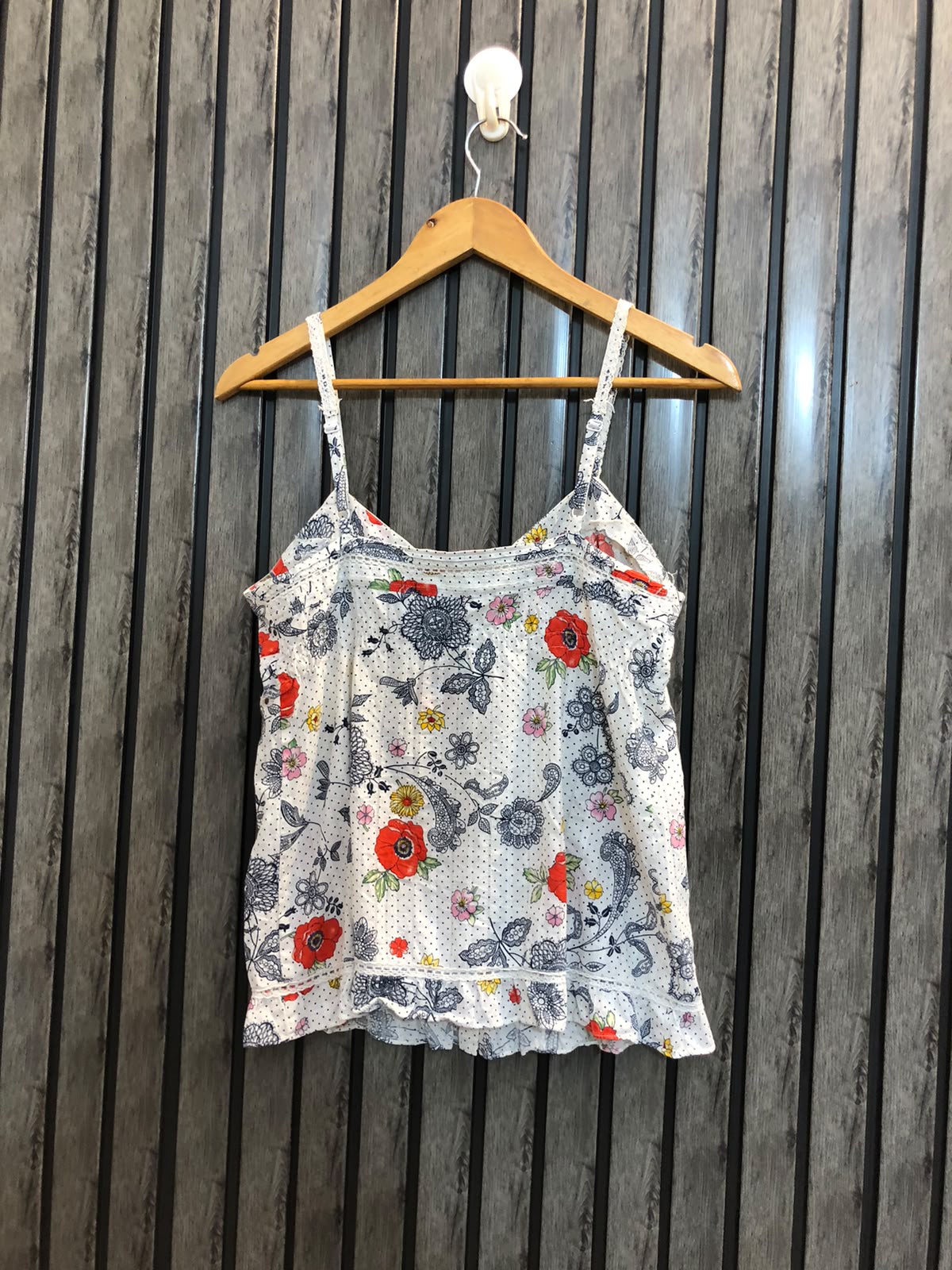 Chest 17  Length 22  Fabric cotton Western Branded Women's Sleeveless Tops
