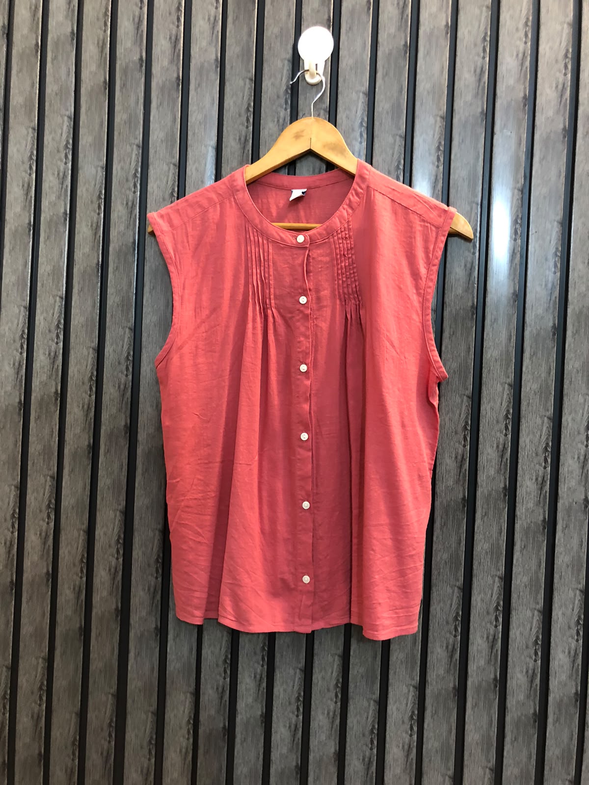 Chest 20  Length 21  Fabric soft cotton Buy Western Branded Women's Sleeveless Tops