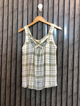 Chest 17  Length 22  Fabric cotton silk Women's Premium Sleeveless Tops Collection
