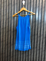 Chest 20  Length 26  Fabric linen Branded Sleeveless Tops for Women