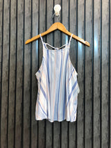 Chest 17  Length 21  Fabric linen Women's Sleeveless Tops with Premium Quality