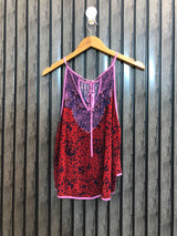 Chest 21  Length 20  Fabric rayon Exclusive Women's Sleeveless Tops Collection