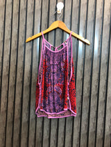 Chest 21  Length 20  Fabric rayon Exclusive Women's Sleeveless Tops Collection