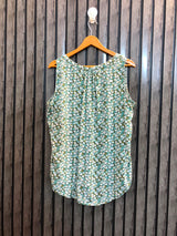 Chest 21  Length 26  Fabric linen Women's Sleeveless Tops for Every Occasion