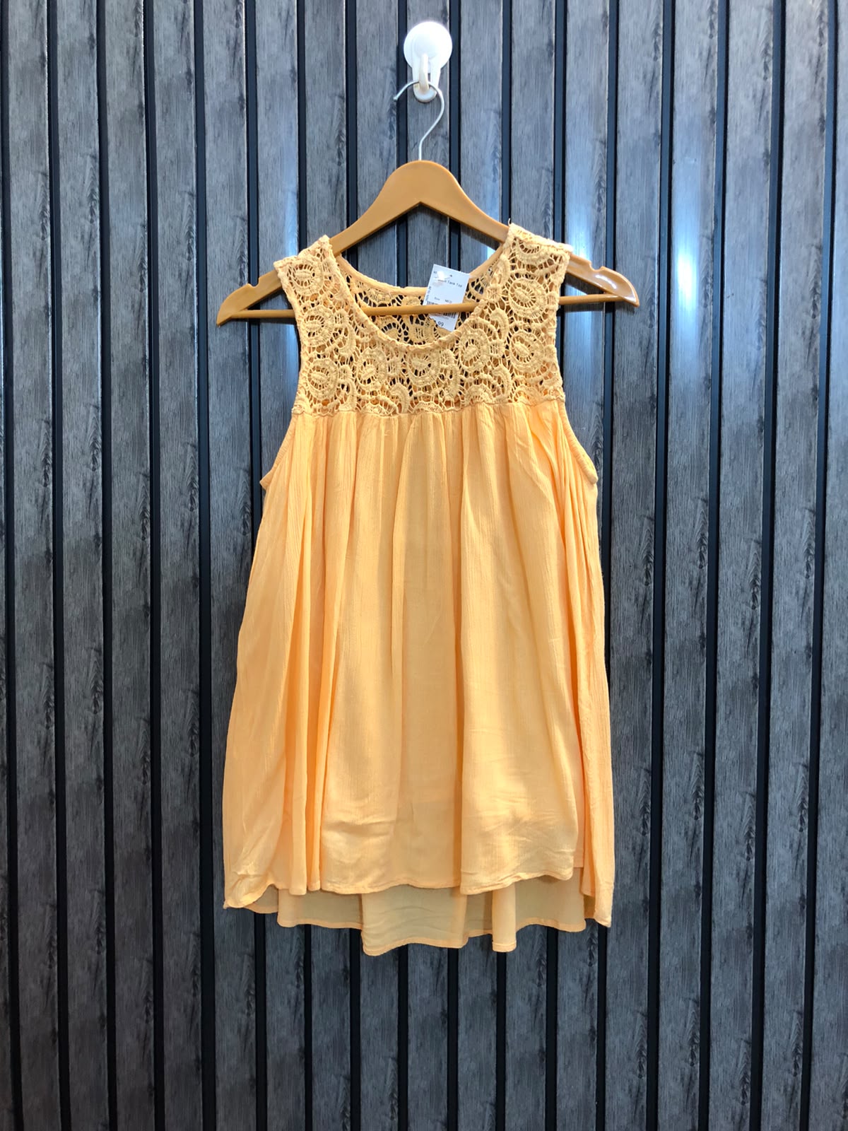 Chest 19  Lenght 24 to 25  Fabric rayon Women's Fashion Sleeveless Tops Collection