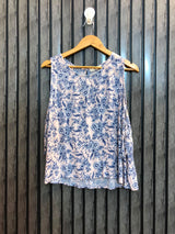 Chest 22  Lenght 20 to 21  Fabric rayon Women's Everyday Sleeveless Tops