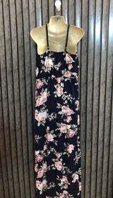 Chest 21  Lenght 57  Fabric linen Modern Maxi Dresses