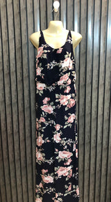 Chest 21  Lenght 57  Fabric linen Modern Maxi Dresses