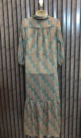 Chest 19  Lenght 52  Fabric chiffon Trendy Women's Maxi Dresses