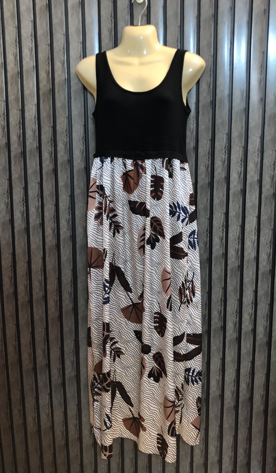 Chest 20  Lenght 50  Fabric jersey and silk Everyday Maxi Collection