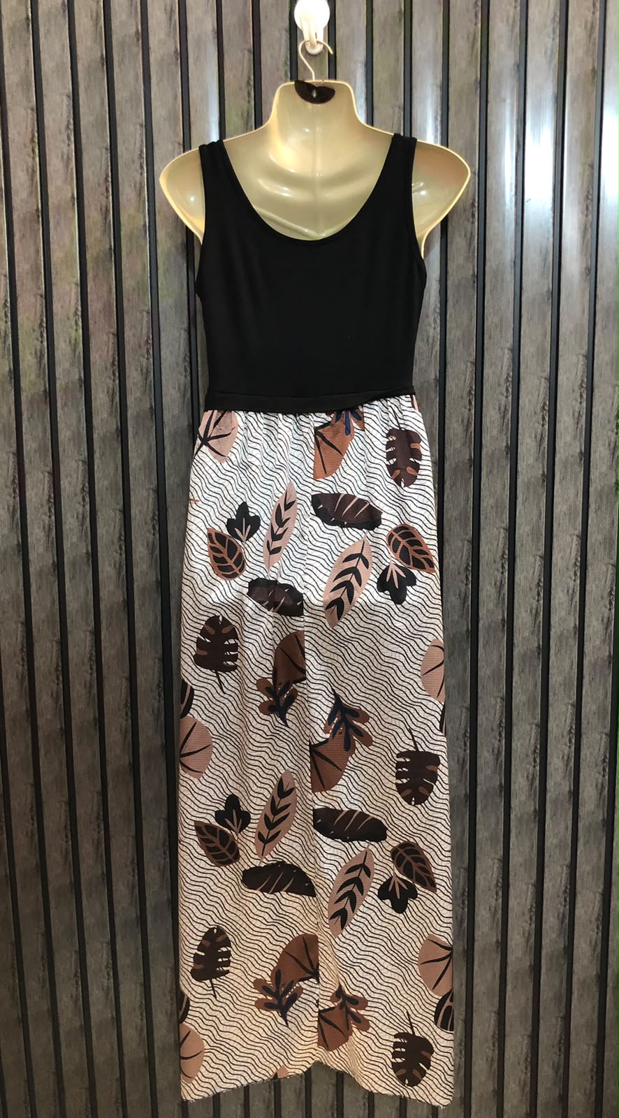 Chest 20  Lenght 50  Fabric jersey and silk Everyday Maxi Collection