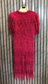 Chest 20  Lenght 43  Fabric net Trendy Long Dress Collection