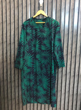 Chest 21  Lenght 43  Fabric silk Stylish Long Tops Collection