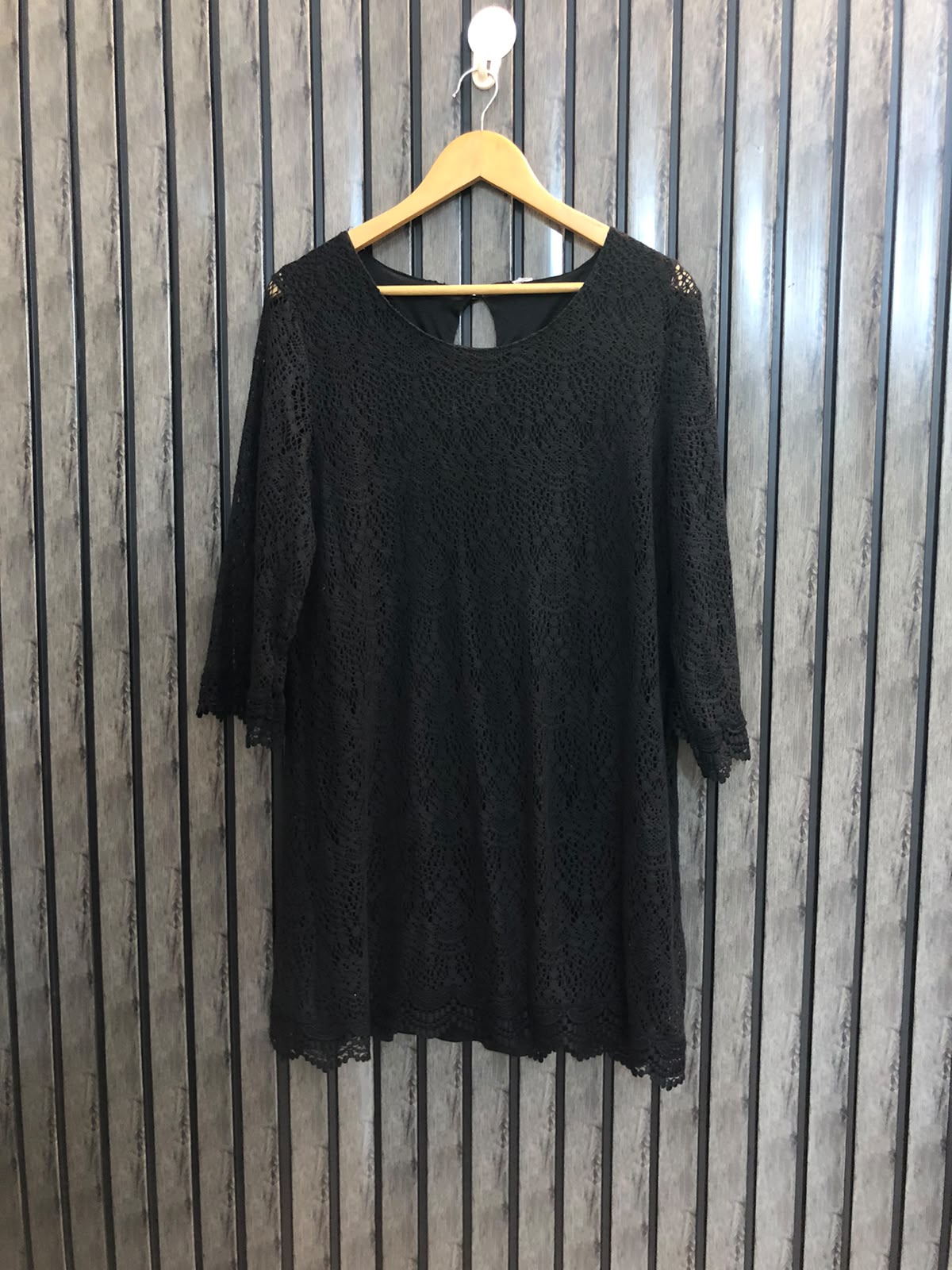Chest 20  Lenght 23  Fabric net Designer Women's Long Tops