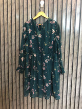 Chest 21  Lenght 37  Fabric Chiffon Modest Long Tops for Women