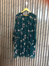 Chest 21  Lenght 37  Fabric Chiffon Modest Long Tops for Women