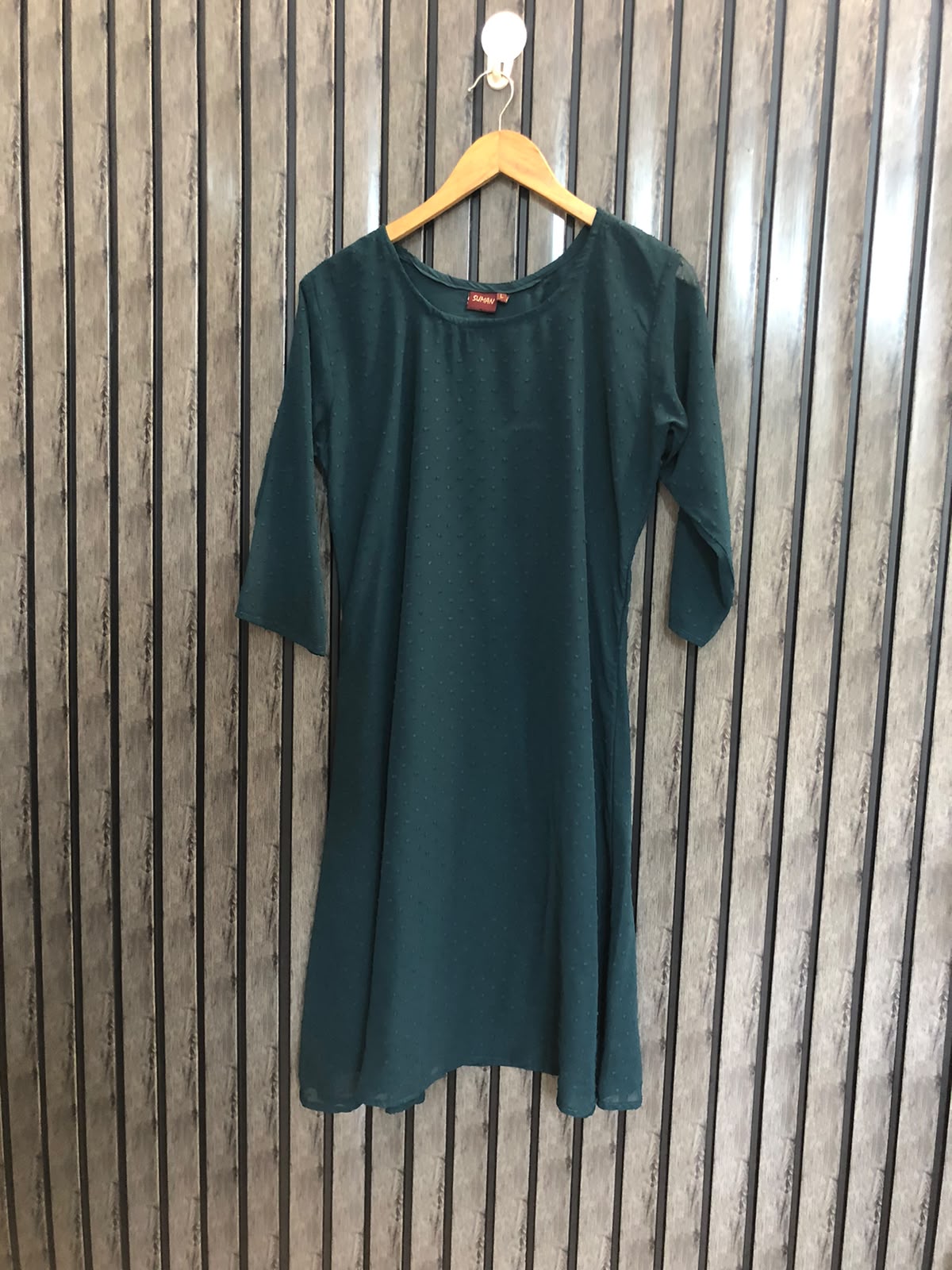 Chest 18.5  Lenght 35  Fabric Chiffon Ladies Long Tops Online