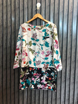 Chest 19  Lenght 28  Fabric Silk Fashion Boutique Long Tops