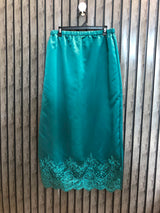 Waist 36  Length 39  Fabric Silk Party Wear Women's Western Skirts